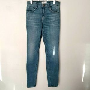 EUC current/elliot highrise skinny ankle jeans